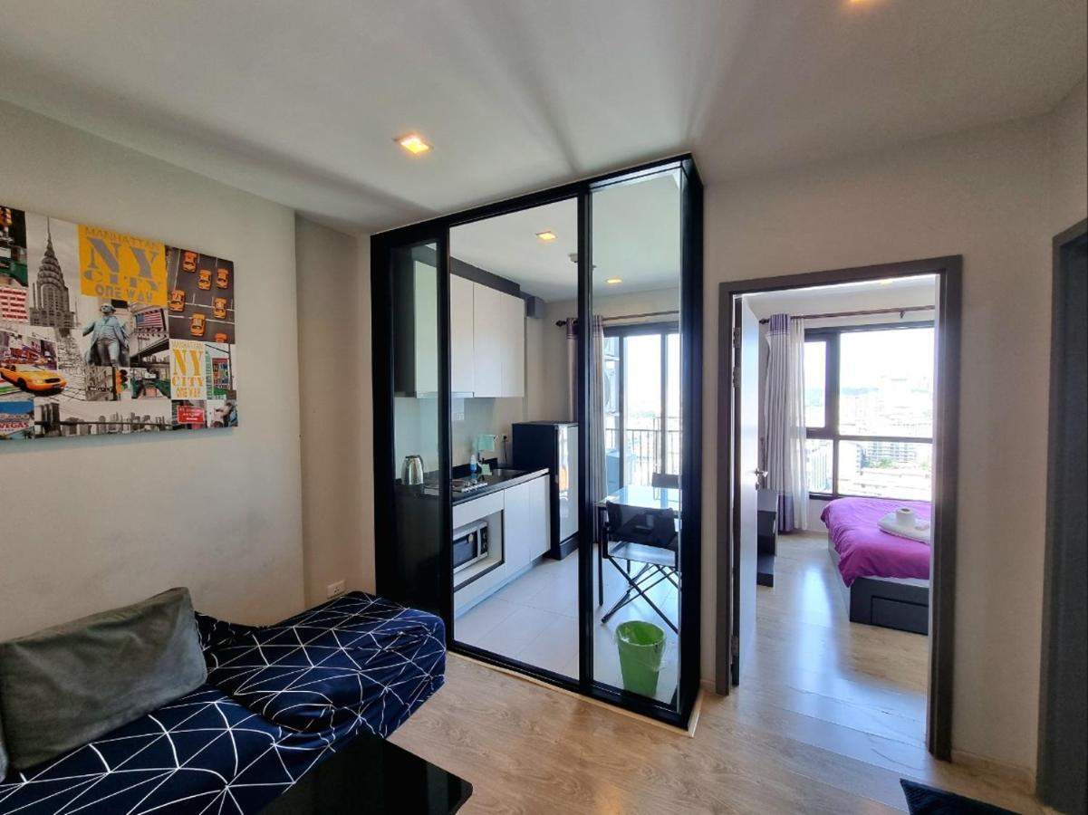 The Base Condo Center Of Pattaya Rooftop Swimming Pool Exteriör bild