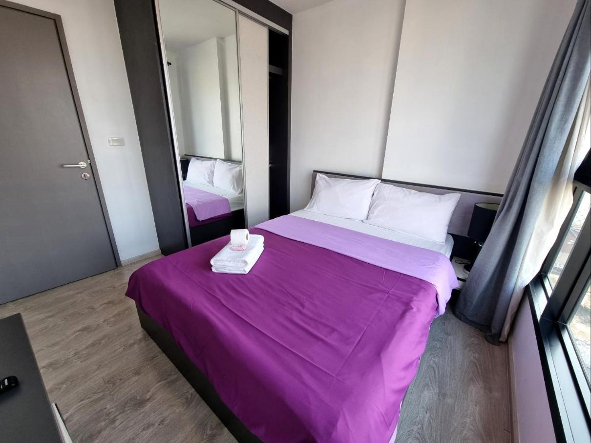 The Base Condo Center Of Pattaya Rooftop Swimming Pool Exteriör bild